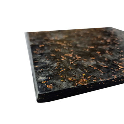 Chopper Carbon Fiber Plate met rood koper gesmeed composiet met een hoog koolstofgehalte