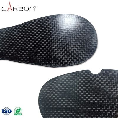 Gepersonaliseerde logo koolstofvezel binnenschoel voor platte voeten warmte vormbare hoge boog voet ondersteuning