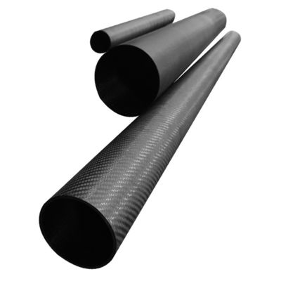 Koolstofvezelbuis in groot formaat, met een aftakeling van 80 mm tot 100 mm, met een koolstofgehalte van 100%