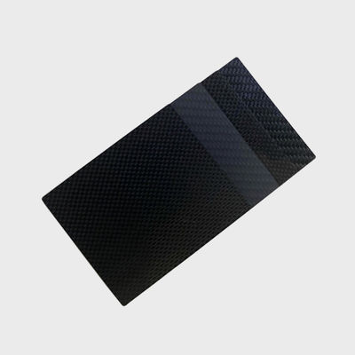 Plate CNC Custom Machining Carbon Fiber met 3K Twill Plain Design en perstechnologie