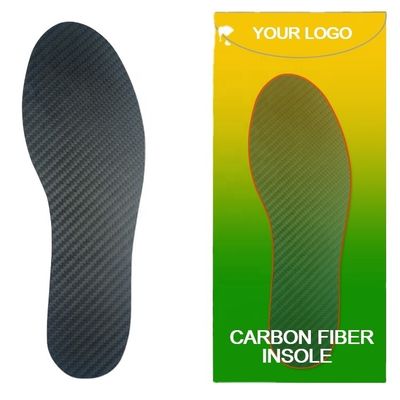 Mensen maat 10 koolstofvezel inlegzolen met Turf Toe Orthotic en stijve stabilisator plaat