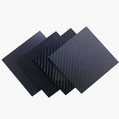 Plate CNC Custom Machining Carbon Fiber met 3K Twill Plain Design en perstechnologie