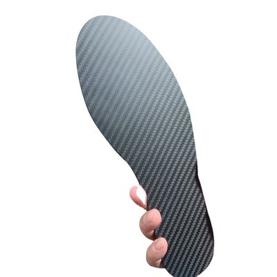 Koolstofvezel sportieve inlegzolen schok absorberende energie terug voor de explosiviteit van de atleten