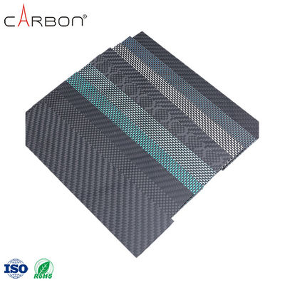 Hot Item Matte Metallic Brushed 3K Carbon Fiber Sheet Plate met gesneden 0,005% S-gehalte