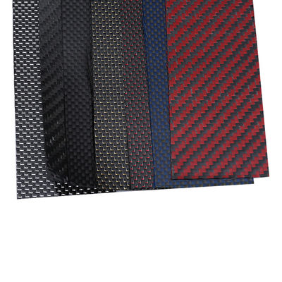 Hot Item Matte Metallic Brushed 3K Carbon Fiber Sheet Plate met gesneden 0,005% S-gehalte