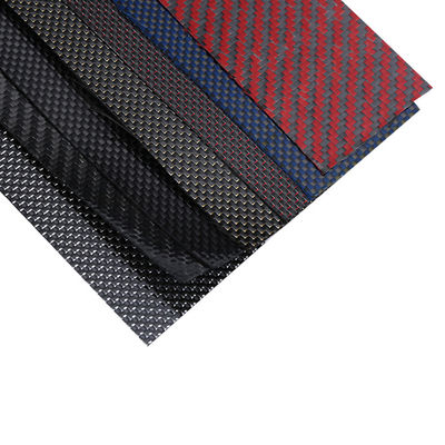 Hot Item Matte Metallic Brushed 3K Carbon Fiber Sheet Plate met gesneden 0,005% S-gehalte