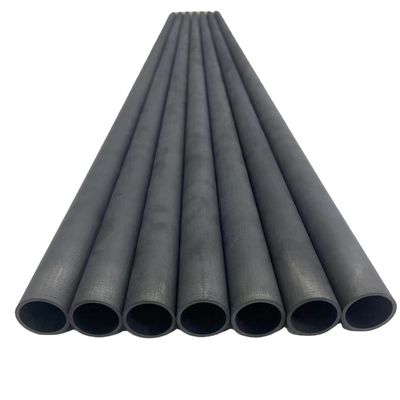 Lange 705 mm koolstofvezel snookerstaaf met hoge specifieke modulus UD glanzende afwerking