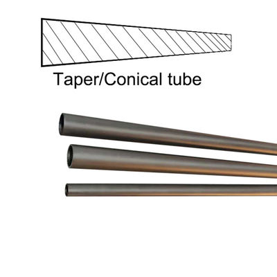 1200 mm Carbon Fiber Conical Tube Gutter Reiniging Vacuum Clearing Pole voor Konieke Pole