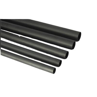 Productietijd 35-45 dagen 40 mm OD Ronde koolstofbuis 3,5 m Matte koolstofvezelbuis