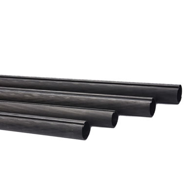 OEM aanvaardbare koolstofvezelbuis met epoxyhars en 3K koolstofvezelmateriaal
