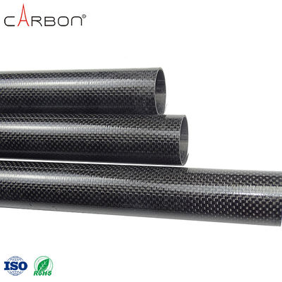 Gepersonaliseerde grootte koolstofvezel rechte buis voor Outrigger Canoe Paddle Handle Sterkte