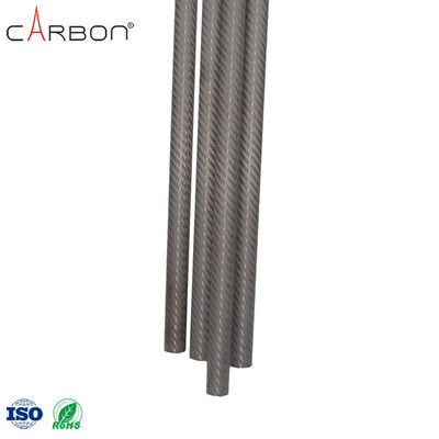200 Finish Matte/Glossy ZhongShan Carbon 3K Carbon Fiber Tube voor het schoonmaken van vacuümgoten