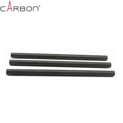 Carbon fiber 3K plain pipes voor scooters lage dichtheid N-gehalte % 0,3-0,6%