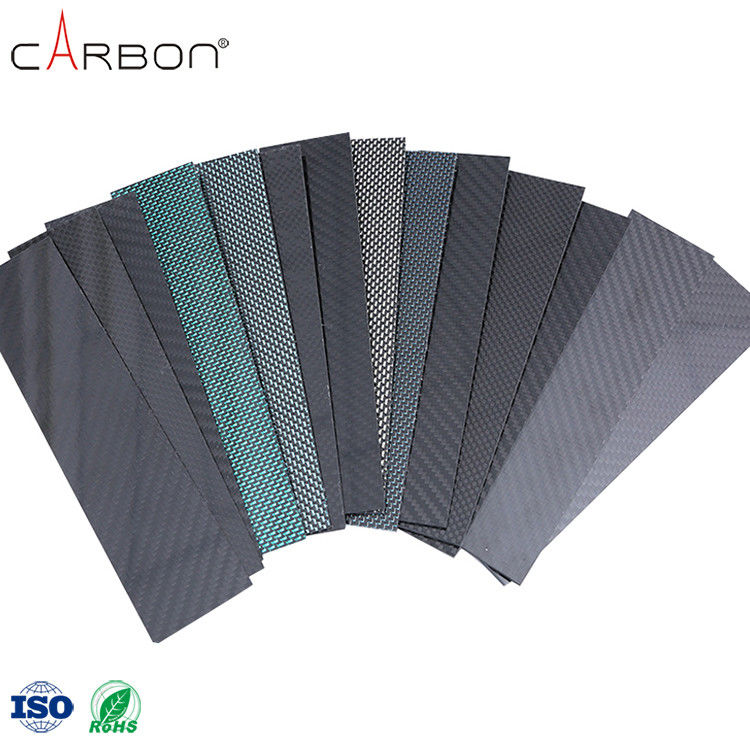 Hot Item Matte Metallic Brushed 3K Carbon Fiber Sheet Plate met gesneden 0,005% S-gehalte